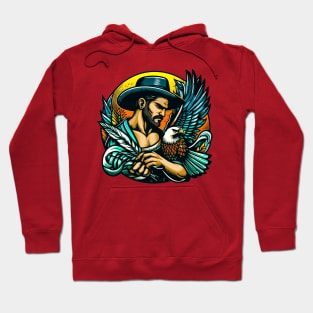 man eagle Hoodie